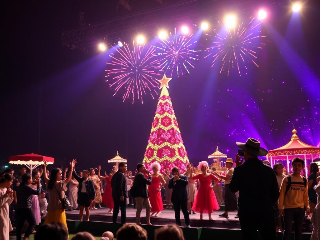 photo of the organizers of festive showsфото