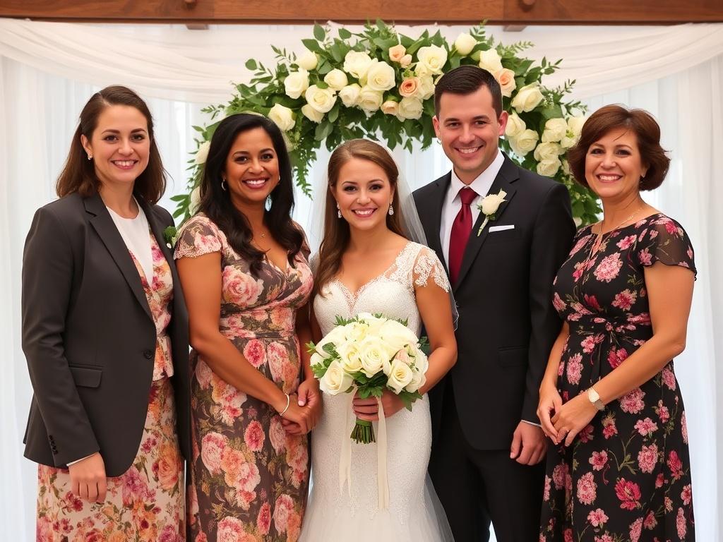 photo of the wedding organizersфото